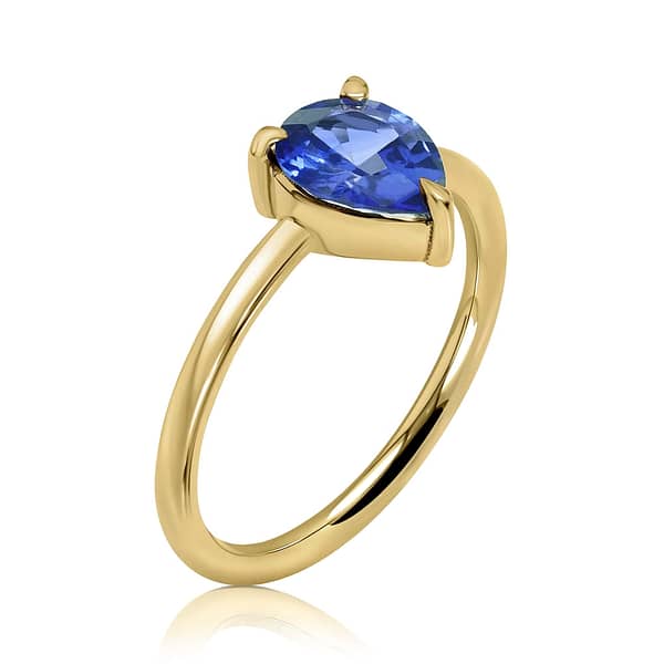 טבעת טיפה כחולה